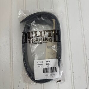 NEW Duluth Trading Co. Belt Black Size 40